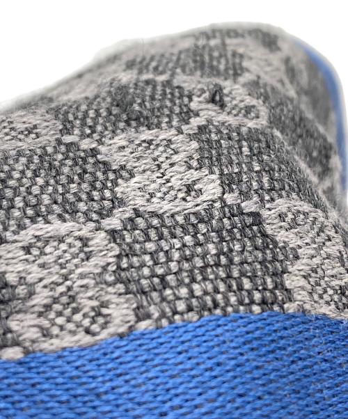 GUCCI（グッチ）GUCCI (グッチ) マフラー ブラック×ブルーの古着・服飾アイテム