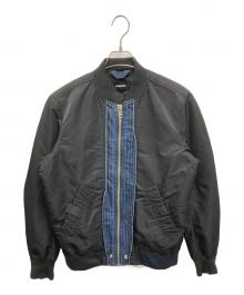DIESEL（ディーゼル）の古着「ブルゾン」｜ブラック
