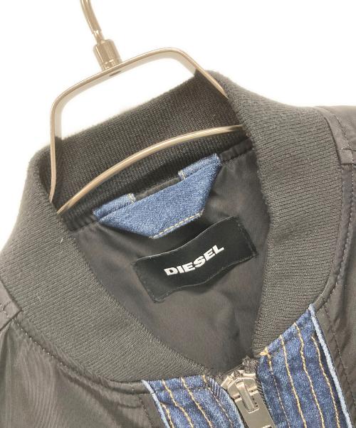DIESEL（ディーゼル）DIESEL (ディーゼル) ブルゾン ブラック サイズ:Mの古着・服飾アイテム