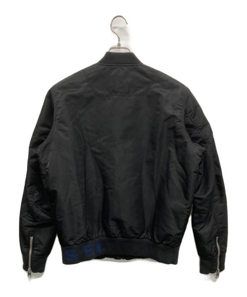 DIESEL（ディーゼル）DIESEL (ディーゼル) ブルゾン ブラック サイズ:Mの古着・服飾アイテム