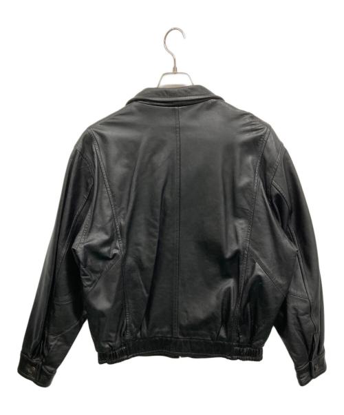 BALMAIN（バルマン）BALMAIN (バルマン) レザージャケット ブラック サイズ:Lの古着・服飾アイテム