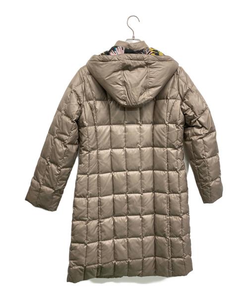 missoni（ミッソーニ）MISSONI (ミッソーニ) 中綿コート ベージュ サイズ:10の古着・服飾アイテム