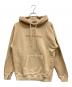DIESEL（ディーゼル）の古着「プルオーバーパーカー」｜ベージュ×オレンジ
