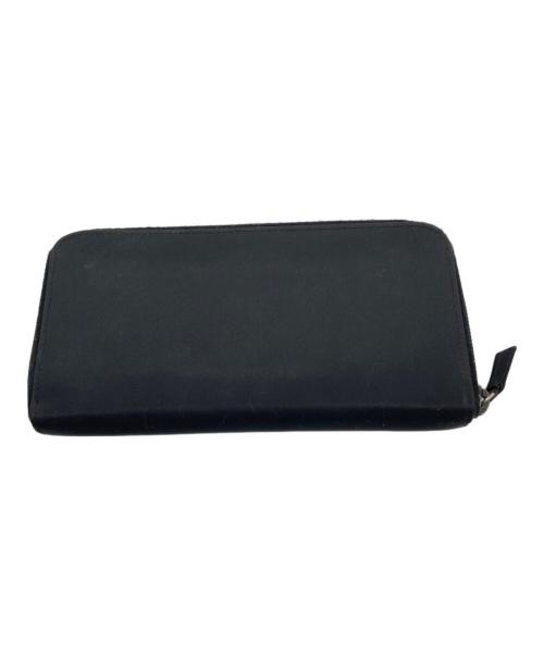 PRADA（プラダ）PRADA (プラダ) ラウンドファスナー財布 ブラックの古着・服飾アイテム