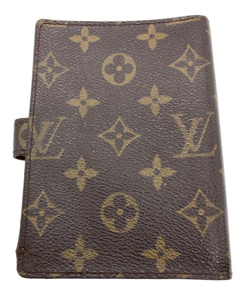 LOUIS VUITTON（ルイ ヴィトン）LOUIS VUITTON (ルイ ヴィトン) 手帳カバー　R20005 ブラウンの古着・服飾アイテム