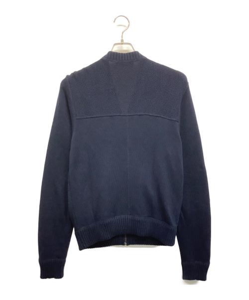 DOLCE & GABBANA（ドルチェ＆ガッバーナ）DOLCE & GABBANA (ドルチェ＆ガッバーナ) ジップニット ネイビー サイズ:46の古着・服飾アイテム