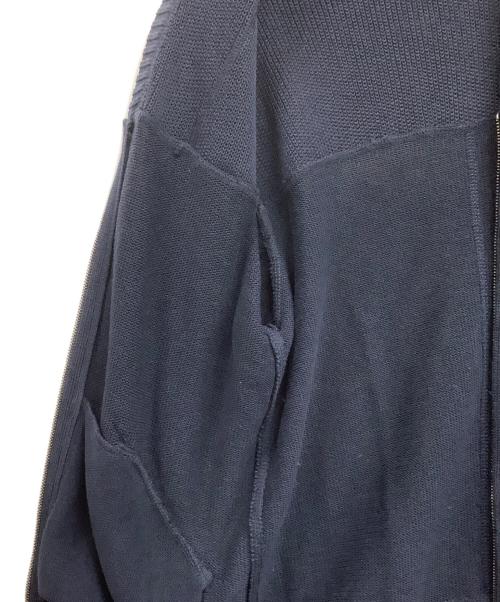 DOLCE & GABBANA（ドルチェ＆ガッバーナ）DOLCE & GABBANA (ドルチェ＆ガッバーナ) ジップニット ネイビー サイズ:46の古着・服飾アイテム