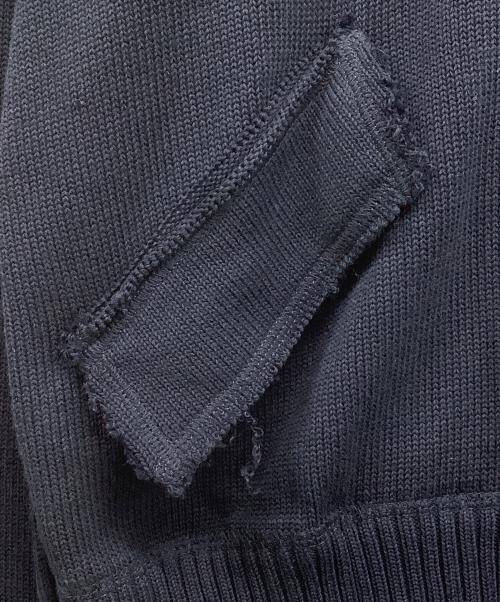 DOLCE & GABBANA（ドルチェ＆ガッバーナ）DOLCE & GABBANA (ドルチェ＆ガッバーナ) ジップニット ネイビー サイズ:46の古着・服飾アイテム