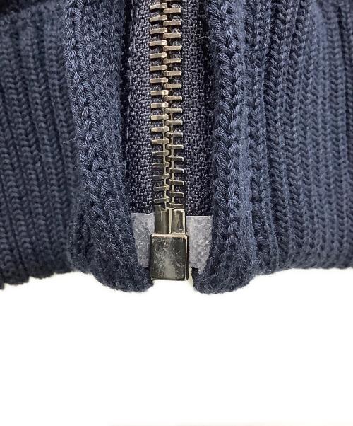 DOLCE & GABBANA（ドルチェ＆ガッバーナ）DOLCE & GABBANA (ドルチェ＆ガッバーナ) ジップニット ネイビー サイズ:46の古着・服飾アイテム