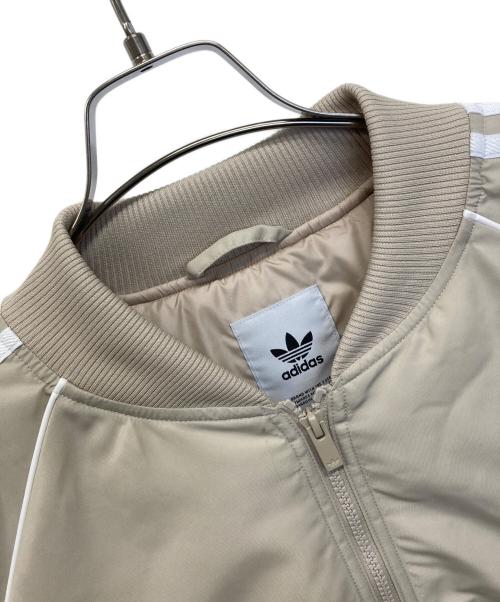 adidas Originals（アディダスオリジナル）adidas originals (アディダスオリジナル) MA-1ジャケット ベージュ サイズ:3XLの古着・服飾アイテム