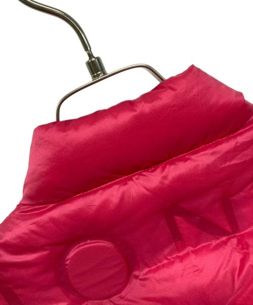 MONCLER（モンクレール）MONCLER (モンクレール) ダウンジャケット ショッキングピンク サイズ:SIZE 0の古着・服飾アイテム
