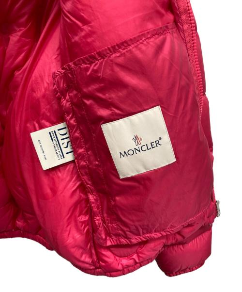 MONCLER（モンクレール）MONCLER (モンクレール) ダウンジャケット ショッキングピンク サイズ:SIZE 0の古着・服飾アイテム