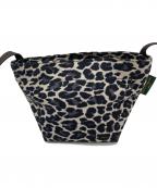 Herve Chapelierエルベシャプリエ）の古着「舟形ショルダーバッグ」｜ブラック×ベージュ