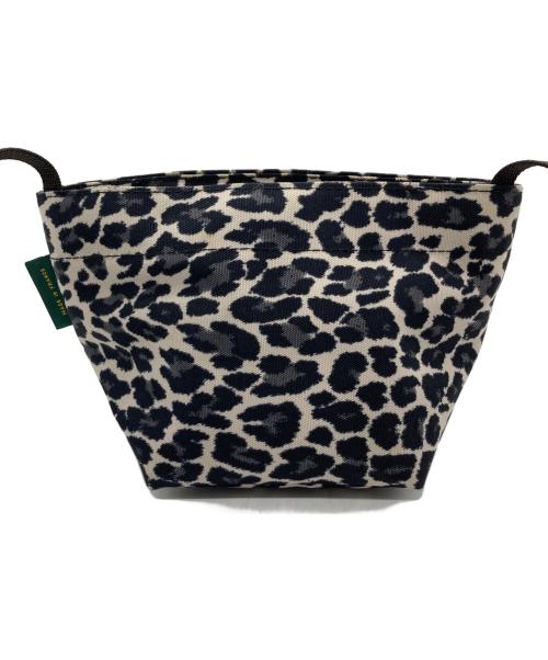 Herve Chapelier（エルベシャプリエ）Herve Chapelier (エルベシャプリエ) 舟形ショルダーバッグ ブラック×ベージュの古着・服飾アイテム