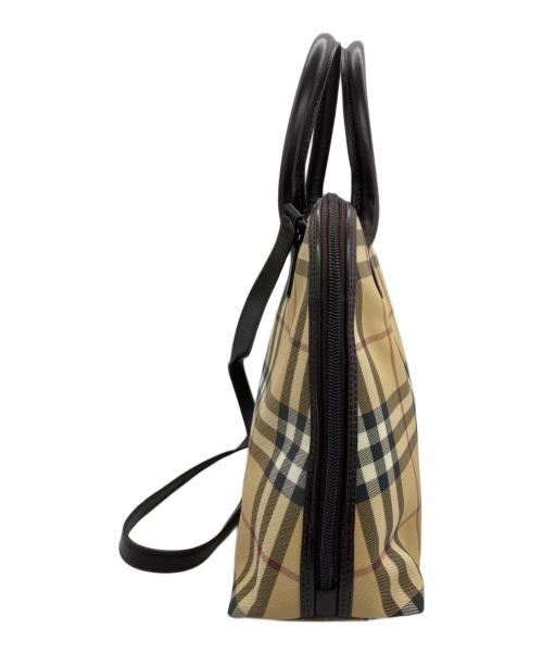 BURBERRY LONDON（バーバリーロンドン）BURBERRY LONDON (バーバリーロンドン) 2WAYバッグ ベージュの古着・服飾アイテム