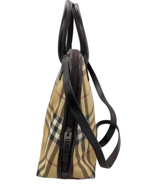 BURBERRY LONDON（バーバリーロンドン）BURBERRY LONDON (バーバリーロンドン) 2WAYバッグ ベージュの古着・服飾アイテム