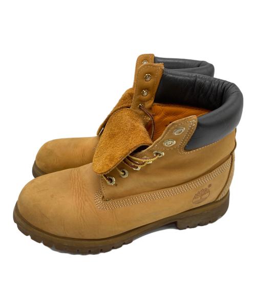 Timberland（ティンバーランド）Timberland (ティンバーランド) 6インチ プレミアム ウォータープルーフ ブーツ カーキ×ブラウン サイズ:27㎝の古着・服飾アイテム