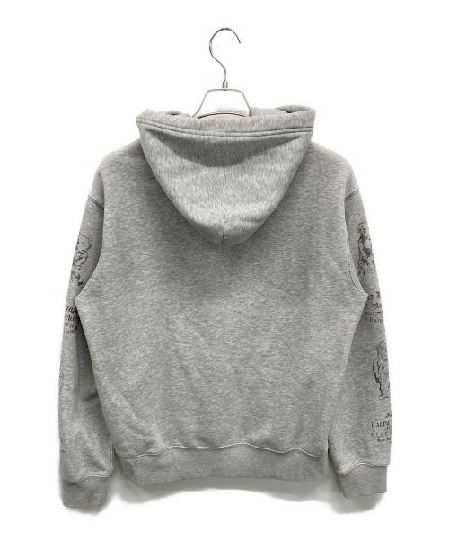 POLO RALPH LAUREN（ポロ・ラルフローレン）POLO RALPH LAUREN (ポロ・ラルフローレン) プルオーバーパーカー グレー サイズ:SIZE Mの古着・服飾アイテム