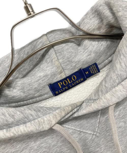 POLO RALPH LAUREN（ポロ・ラルフローレン）POLO RALPH LAUREN (ポロ・ラルフローレン) プルオーバーパーカー グレー サイズ:SIZE Mの古着・服飾アイテム