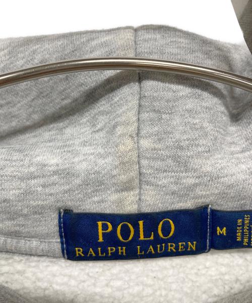 POLO RALPH LAUREN（ポロ・ラルフローレン）POLO RALPH LAUREN (ポロ・ラルフローレン) プルオーバーパーカー グレー サイズ:SIZE Mの古着・服飾アイテム