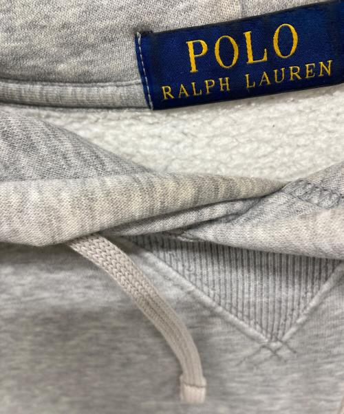 POLO RALPH LAUREN（ポロ・ラルフローレン）POLO RALPH LAUREN (ポロ・ラルフローレン) プルオーバーパーカー グレー サイズ:SIZE Mの古着・服飾アイテム