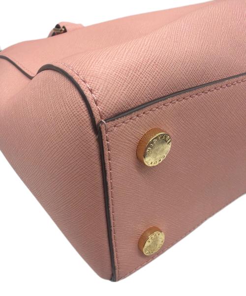 MICHAEL KORS（マイケル・コース）MICHAEL KORS (マイケル・コース) 2WAYショルダーバッグ ピンクの古着・服飾アイテム