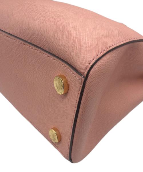 MICHAEL KORS（マイケル・コース）MICHAEL KORS (マイケル・コース) 2WAYショルダーバッグ ピンクの古着・服飾アイテム