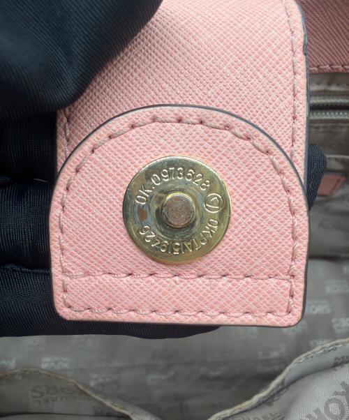 MICHAEL KORS（マイケル・コース）MICHAEL KORS (マイケル・コース) 2WAYショルダーバッグ ピンクの古着・服飾アイテム