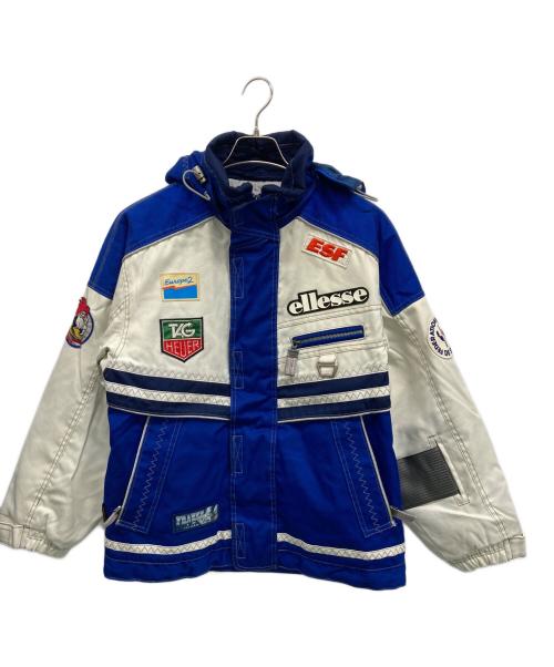 ellesse（エレッセ）ellesse (エレッセ) スキージャケット ネイビー×ホワイト サイズ:Sの古着・服飾アイテム