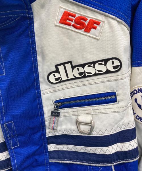 ellesse（エレッセ）ellesse (エレッセ) スキージャケット ネイビー×ホワイト サイズ:Sの古着・服飾アイテム