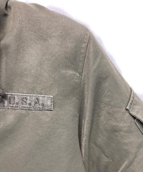 AVIREX（アヴィレックス）AVIREX (アヴィレックス) FADE HOOD JACKET オリーブ サイズ:Mの古着・服飾アイテム