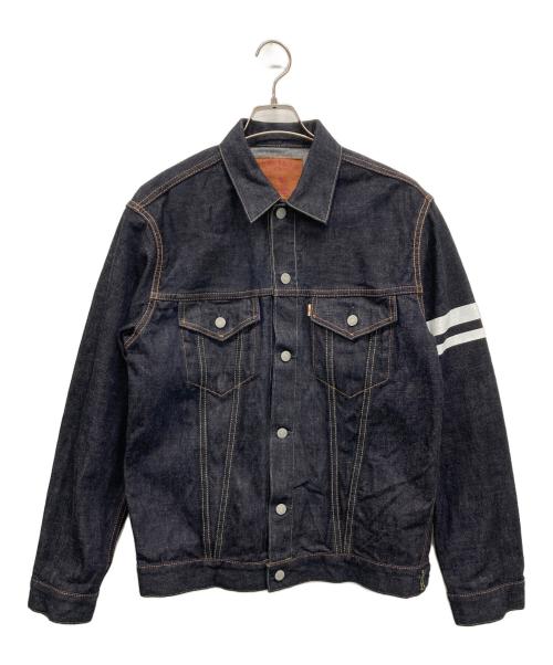 MOMOTARO JEANS（桃太郎ジーンズ）MOMOTARO JEANS (桃太郎ジーンズ) 出陣3rdダブルポケットジャケット インディゴ サイズ:SIZE 42の古着・服飾アイテム