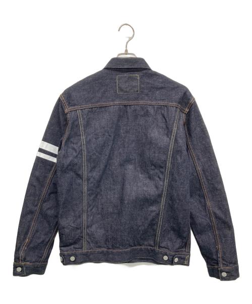 MOMOTARO JEANS（桃太郎ジーンズ）MOMOTARO JEANS (桃太郎ジーンズ) 出陣3rdダブルポケットジャケット インディゴ サイズ:SIZE 42の古着・服飾アイテム