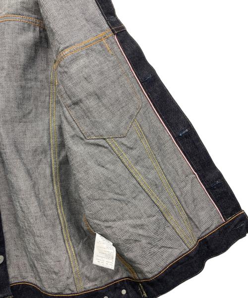 MOMOTARO JEANS（桃太郎ジーンズ）MOMOTARO JEANS (桃太郎ジーンズ) 出陣3rdダブルポケットジャケット インディゴ サイズ:SIZE 42の古着・服飾アイテム