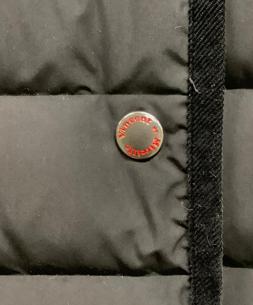 VINCENT ET MIREILLE（ヴァンソンエミレイユ）Vincent et Mireille (ヴァンソンエミレイユ) ステッチレス ダウンコート ブラック サイズ:34の古着・服飾アイテム