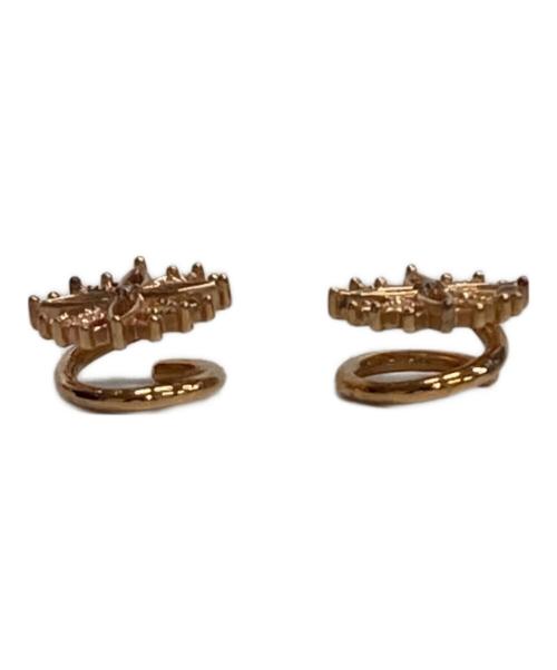 ete（エテ）ete (エテ) ループイヤリング ブロンズの古着・服飾アイテム