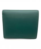 PAUL SMITHポールスミス）の古着「2つ折り財布」｜グリーン