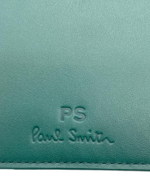 PAUL SMITH（ポールスミス）Paul Smith (ポールスミス) 2つ折り財布 グリーンの古着・服飾アイテム