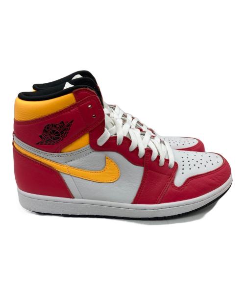 NIKE（ナイキ）NIKE (ナイキ) ハイカットスニーカー イエロー×ピンク×ホワイト サイズ:28.5の古着・服飾アイテム