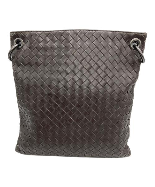 BOTTEGA VENETA（ボッテガベネタ）BOTTEGA VENETA (ボッテガベネタ) ショルダーバッグ ブラウンの古着・服飾アイテム