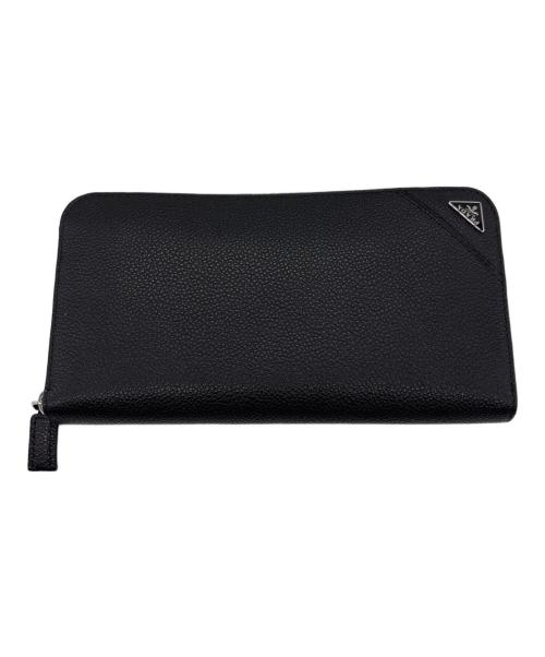 PRADA（プラダ）PRADA (プラダ) 長財布 ブラックの古着・服飾アイテム