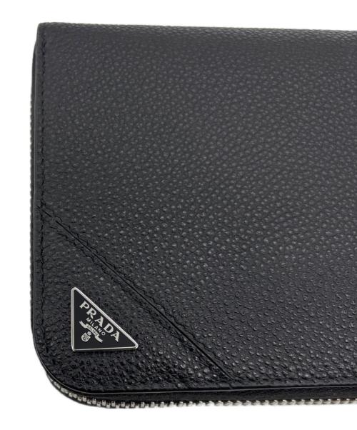 PRADA（プラダ）PRADA (プラダ) 長財布 ブラックの古着・服飾アイテム