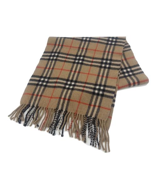 Burberry's（バーバリー）Burberry's (バーバリーズ) マフラー ベージュの古着・服飾アイテム