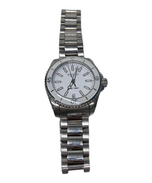 GUCCI（グッチ）GUCCI (グッチ) 腕時計 ホワイトの古着・服飾アイテム