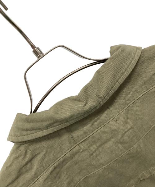 AIVER（アイバー）AIVER (アイバー) クラストシャツ カーキ サイズ:L 未使用品の古着・服飾アイテム
