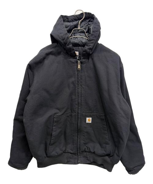 CarHartt（カーハート）CarHartt (カーハート) LOOSE FIT WASHED DUCK INSULATED ACTIVE JACKET ブラック サイズ:SIZE XLの古着・服飾アイテム