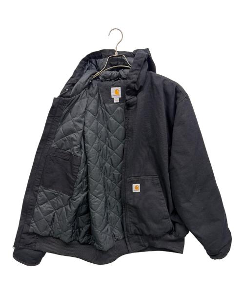 CarHartt（カーハート）CarHartt (カーハート) LOOSE FIT WASHED DUCK INSULATED ACTIVE JACKET ブラック サイズ:SIZE XLの古着・服飾アイテム
