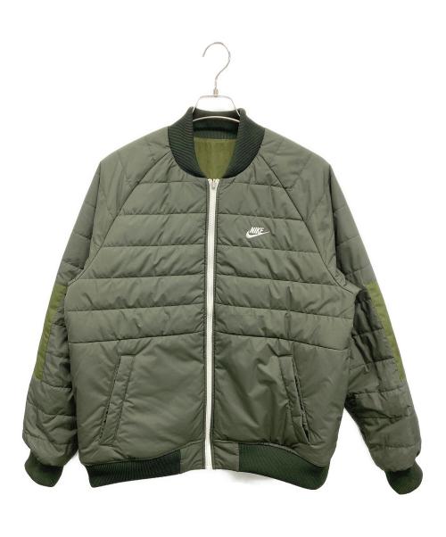 NIKE（ナイキ）NIKE (ナイキ) 中綿ジャケット グリーン サイズ:XLの古着・服飾アイテム