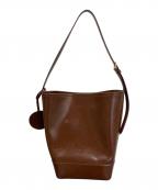 CHARLES & KEITHチャールズアンドキース）の古着「バケツ型トートバッグ」｜ブラウン