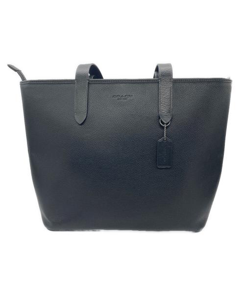 COACH（コーチ）COACH (コーチ) サリバントートバッグ ブラックの古着・服飾アイテム
